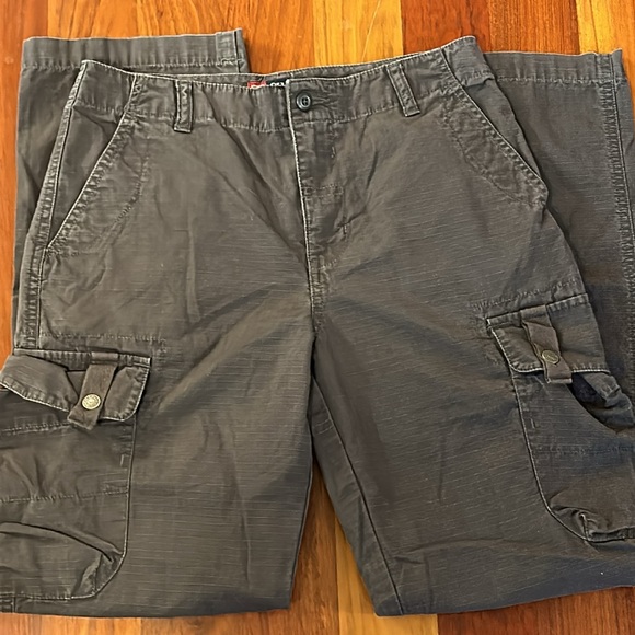 Chaps boys pants - size 14 - brown with snap cargo pockets - Picture 9 of 9